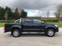 USED 2013 62 TOYOTA HI-LUX 3.0 INVINCIBLE 4X4 D-4D DCB 169 BHP 1 DR OWNER + SATNAV + LEATHER