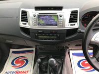 USED 2013 62 TOYOTA HI-LUX 3.0 INVINCIBLE 4X4 D-4D DCB 169 BHP 1 DR OWNER + SATNAV + LEATHER
