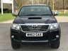 USED 2013 62 TOYOTA HI-LUX 3.0 INVINCIBLE 4X4 D-4D DCB 169 BHP 1 DR OWNER + SATNAV + LEATHER