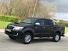 USED 2013 62 TOYOTA HI-LUX 3.0 INVINCIBLE 4X4 D-4D DCB 169 BHP 1 DR OWNER + SATNAV + LEATHER