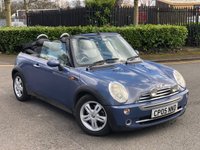 USED 2005 05 MINI CONVERTIBLE 1.6 ONE 2d 89 BHP 
