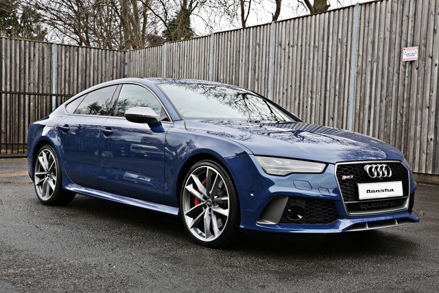 2017 66 Audi A7 4.0 RS7 PLUS Performance SPORTBACK TFSI QUATTRO 5d 597 BHP