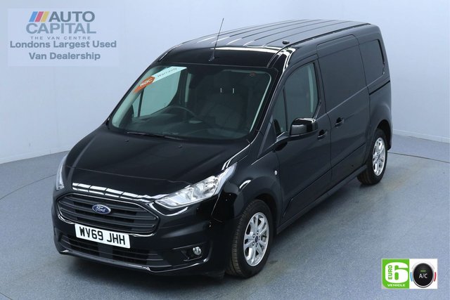 2019 69 FORD TRANSIT CONNECT 1.5 240 LIMITED TDCI 120 BHP L2 LWB AUTO 3 SEATS EURO 6