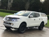 USED 2016 16 MITSUBISHI L200 2.4 DI-D 4X4 BARBARIAN DCB 178 BHP MITSUBISHI MAIN DEALER  HISTORY