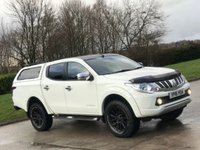 USED 2016 16 MITSUBISHI L200 2.4 DI-D 4X4 BARBARIAN DCB 178 BHP MITSUBISHI MAIN DEALER  HISTORY
