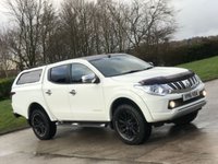 USED 2016 16 MITSUBISHI L200 2.4 DI-D 4X4 BARBARIAN DCB 178 BHP MITSUBISHI MAIN DEALER  HISTORY