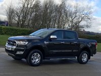 USED 2016 16 FORD RANGER 2.2 LIMITED 4X4 DCB TDCI 4d 158 BHP FULL FORD MAIN DEALER  HISTORY !!
