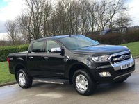 USED 2016 16 FORD RANGER 2.2 LIMITED 4X4 DCB TDCI 4d 158 BHP FULL FORD MAIN DEALER  HISTORY !!
