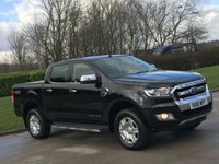 USED 2016 16 FORD RANGER 2.2 LIMITED 4X4 DCB TDCI 4d 158 BHP FULL FORD MAIN DEALER  HISTORY !!
