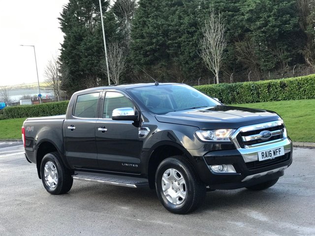2016 16 Ford Ranger 2.2 LIMITED 4X4 DCB TDCI 4d 158 BHP