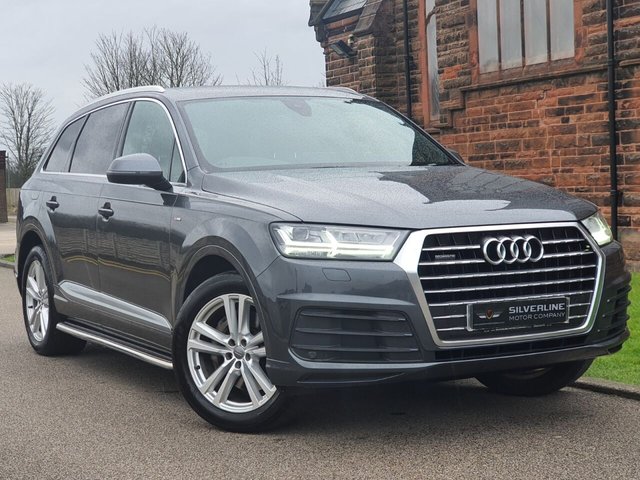 2016 66 Audi Q7 3.0 TDI QUATTRO S LINE 5d 215 BHP [FULL LEATHER 7 SEATS]
