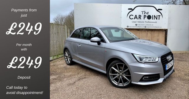 2017 17 Audi A1 1.4 TFSI BLACK EDITION 3d 148 BHP