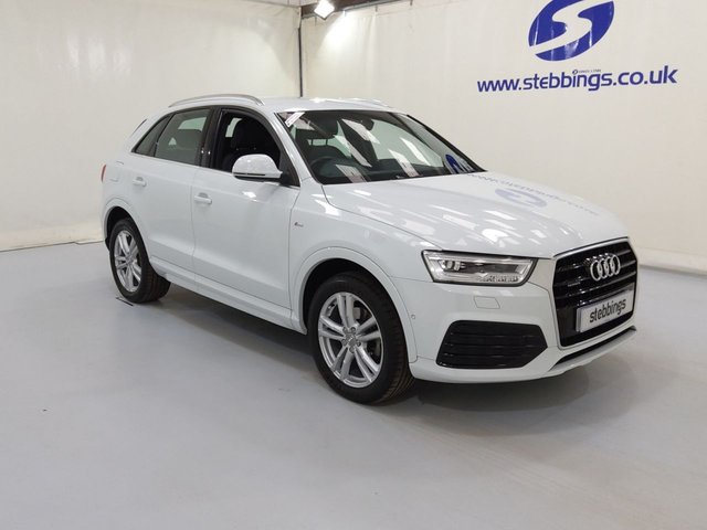 2016 16 AUDI Q3 2.0 TDI QUATTRO S LINE 5d 182 BHP AUTOMATIC ALL WHEEL DRIVE