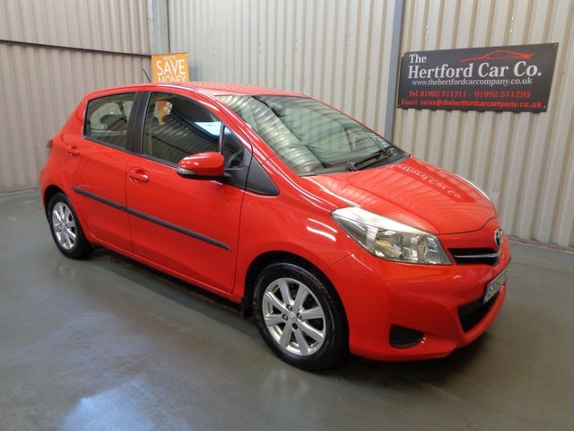 2012 62 Toyota Yaris 1.0 VVT-I TR 5d 68 BHP