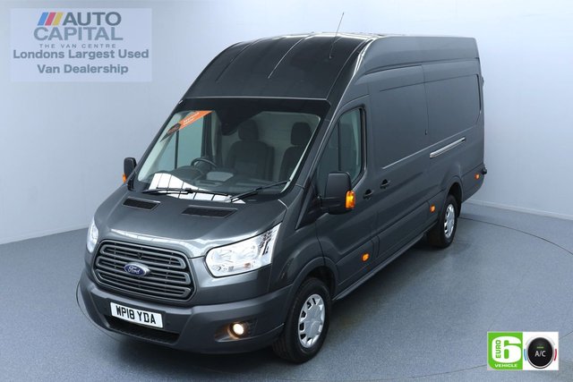2018 18 FORD TRANSIT 2.0 350 RWD L4 H3 XLWB JUMBO 130 BHP EURO 6 ENGINE NO VAT