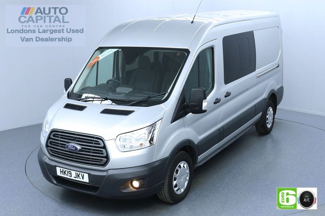 2019 19 FORD TRANSIT 2.0 350 TREND L3 H2 AUTO 130 BHP 6 SEATS COMBI EURO 6