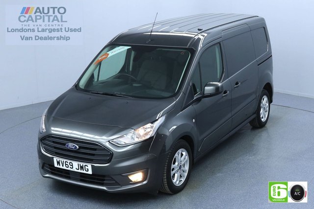 2019 69 FORD TRANSIT CONNECT 1.5 240 LIMITED TDCI 120 BHP L2 LWB AUTO 3 SEATS EURO 6