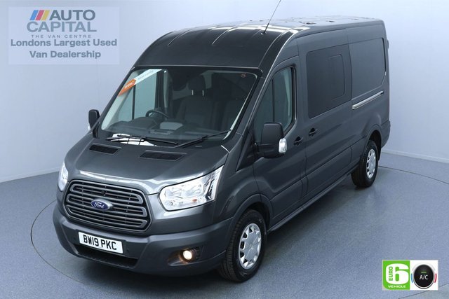 2019 19 FORD TRANSIT 2.0 350 Trend L3 H2 Auto 130 BHP 6 Seats Combi Euro 6 Low Emission
