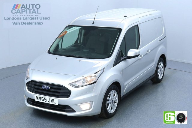 2019 69 FORD TRANSIT CONNECT 1.5 200 LIMITED TDCI 120 BHP L1 SWB AUTO 3 SEATS EURO 6