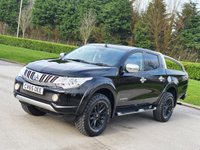 USED 2015 65 MITSUBISHI L200 2.4 DI-D 4X4 BARBARIAN DCB 178 BHP SAT NAV + LEATHER + BULL BARS