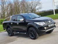 USED 2015 65 MITSUBISHI L200 2.4 DI-D 4X4 BARBARIAN DCB 178 BHP SAT NAV + LEATHER + BULL BARS