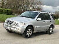 USED 2004 04 MERCEDES M-CLASS ML270 CDI INSPIRATION AUTO PART SERVICE HISTORY