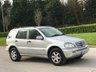 USED 2004 04 MERCEDES M-CLASS ML270 CDI INSPIRATION AUTO PART SERVICE HISTORY