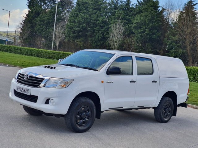2012 12 Toyota HI-Lux 2.5 HL2 4X4 D-4D DCB 142 BHP