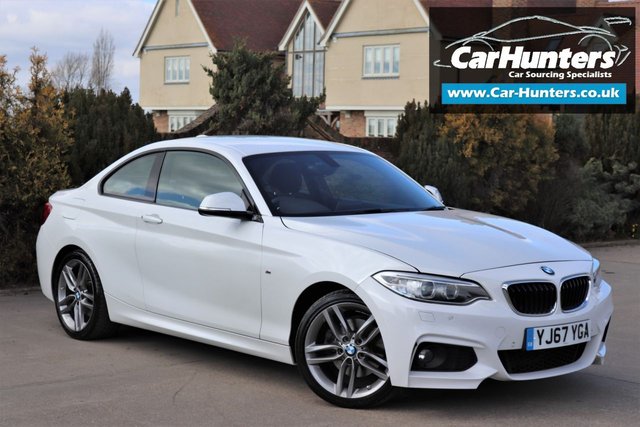 2017 67 BMW 2 SERIES 2.0 220D M SPORT 2d 188 BHP