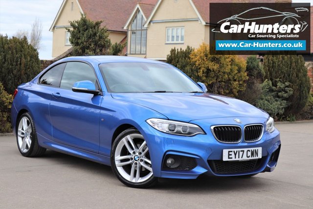 2017 17 BMW 2 SERIES 2.0 218D M SPORT 2d 148 BHP