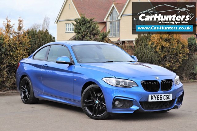 2017 66 BMW 2 SERIES 2.0 218D M SPORT 2d 148 BHP