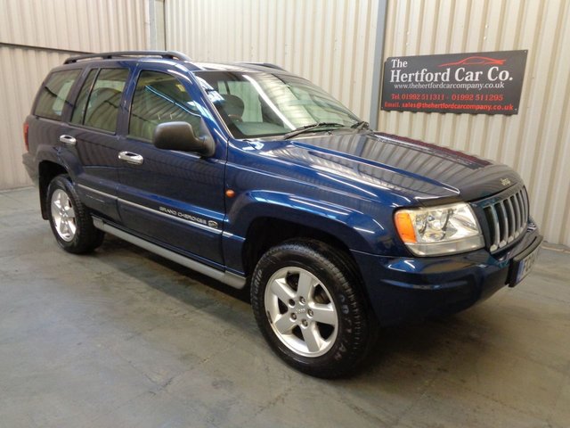 2004 04 Jeep Grand Cherokee 2.7 OVERLAND CRD 5d 161 BHP