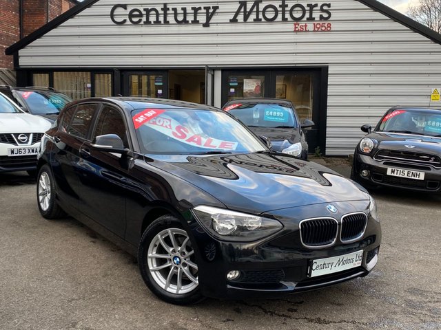 2013 63 BMW 1 Series 1.6 116D EFFICIENTDYNAMICS BUSINESS 5d - SAT NAV
