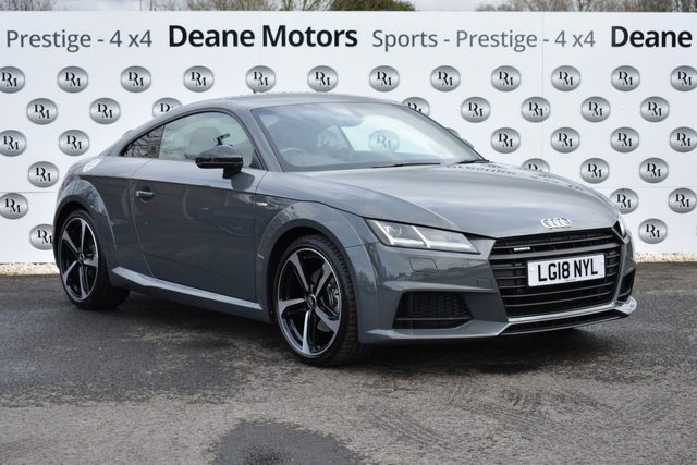 2018 18 Audi TT 2.0 TDI QUATTRO BLACK EDITION 2d 182 BHP MASSIVE SPEC