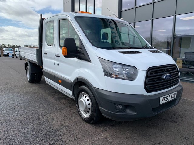 2017 67 Ford Transit 2.0 350 L3 CREWCAB TWIN REAR WHEEL EURO 6