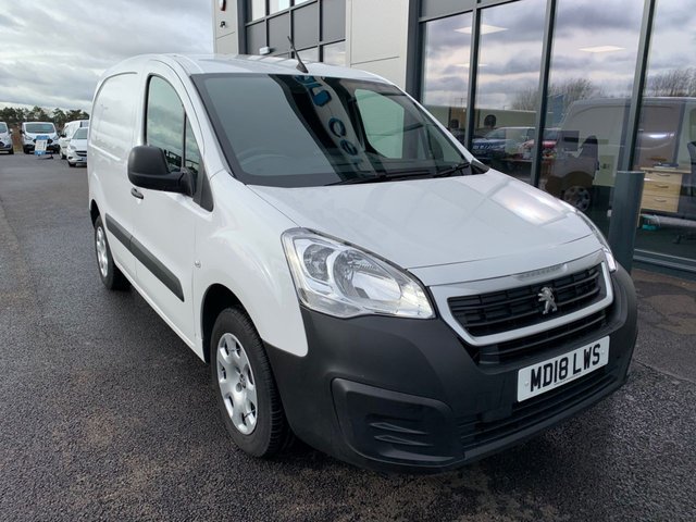 2018 18 Peugeot Partner 1.6 BLUE HDI PROFESSIONAL 'AIR CON' 102PS EURO 6