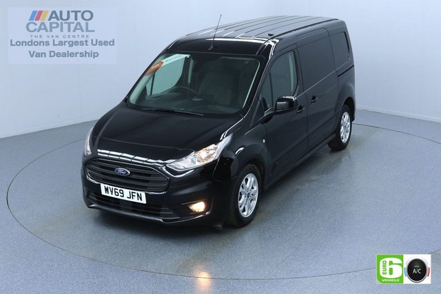 2019 69 FORD TRANSIT CONNECT 1.5 240 LIMITED TDCI 120 BHP L2 LWB AUTO 3 SEATS EURO 6