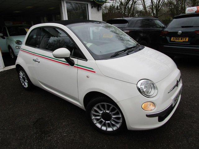 2014 14 Fiat 500 1.2 CONVERTIBLE LOUNGE 3d 69 BHP