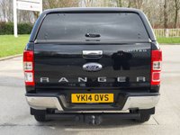 USED 2014 14 FORD RANGER 3.2 LIMITED 4X4 DCB TDCI 4d 197 BHP CHOICES OF 2 WHITE&BLACK IN  STOCK