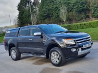 USED 2014 14 FORD RANGER 3.2 LIMITED 4X4 DCB TDCI 4d 197 BHP CHOICES OF 2 WHITE&BLACK IN  STOCK