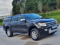 USED 2014 14 FORD RANGER 3.2 LIMITED 4X4 DCB TDCI 4d 197 BHP CHOICES OF 2 WHITE&BLACK IN  STOCK