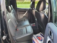 USED 2014 14 FORD RANGER 3.2 LIMITED 4X4 DCB TDCI 4d 197 BHP CHOICES OF 2 WHITE&BLACK IN  STOCK