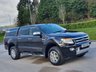 USED 2014 14 FORD RANGER 3.2 LIMITED 4X4 DCB TDCI 4d 197 BHP CHOICES OF 2 WHITE&BLACK IN  STOCK