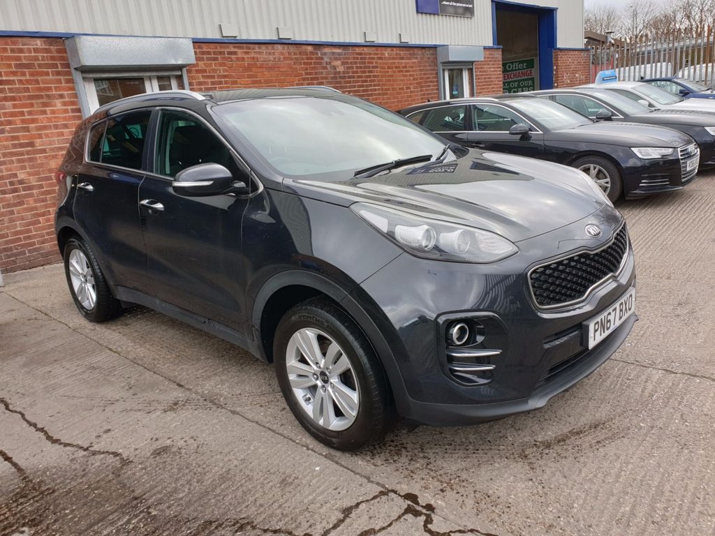 2017 67 KIA SPORTAGE 1.6 2 ISG 5d 130 BHP