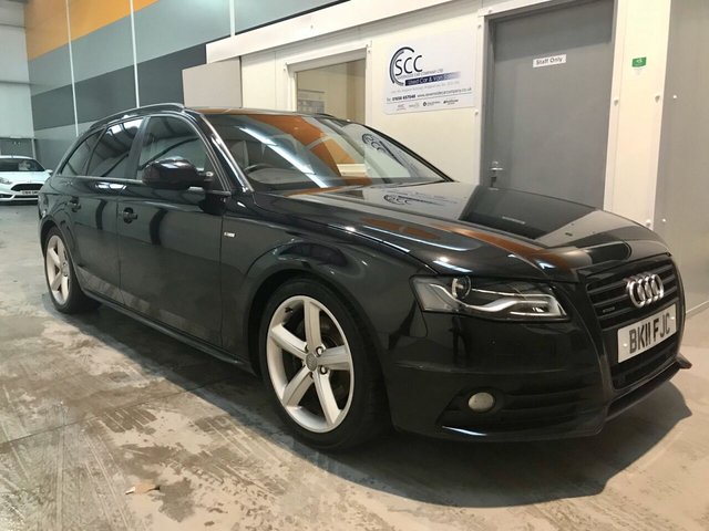 2011 11 Audi A4 2.0 AVANT TFSI QUATTRO S LINE BLACK EDITION 5d 208 BHP