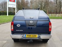 USED 2015 15 NISSAN NAVARA 2.5 DCI TEKNA 4X4 SHR DCB 188 BHP FULL LEATHER + SAT NAV + 2 KEYS