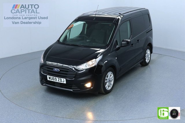 2019 69 FORD TRANSIT CONNECT 1.5 200 LIMITED TDCI 120 BHP L1 SWB AUTO 3 SEATS EURO 6