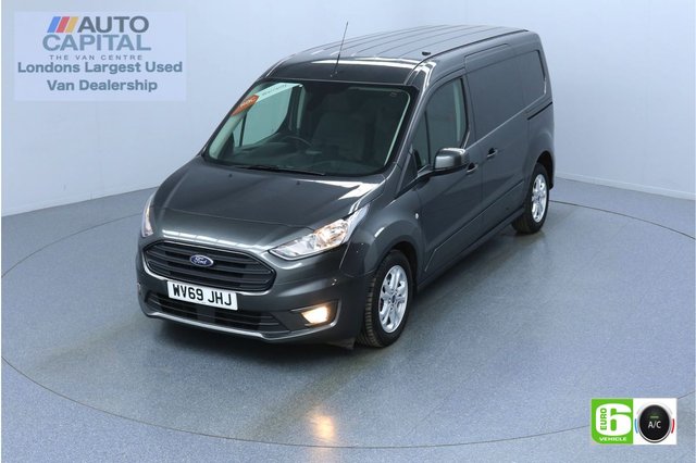 2019 69 FORD TRANSIT CONNECT 1.5 240 LIMITED TDCI 120 BHP L2 LWB AUTO 3 SEATS EURO 6