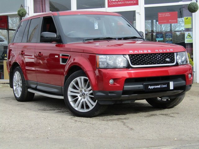 2013 62 Land Rover Range Rover Sport 3.0 SDV6 HSE RED 5d 255 BHP