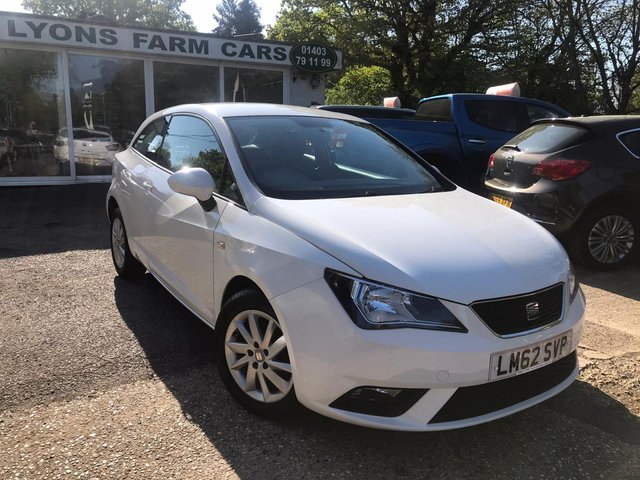 2012 62 Seat Ibiza 1.4 SE 3d 85 BHP